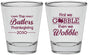 Personalized Thanksgiving Shot Glasses - Gobble Til You Wobble | 260013