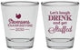 Personalized Thanksgiving Shot Glasses - Turkey Stuffed | 260037