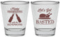Personalized Thanksgiving Shot Glasses - Lets Get Basted | 260039