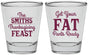 Personalized Thanksgiving Shot Glasses - Fat Pants Ready | 260045