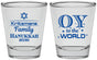 Personalized Hanukkah Shot Glasses - Oy To The World | 270000
