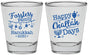 Personalized Hanukkah Shot Glasses - Challah Days | 270004
