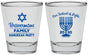 Personalized Hanukkah Shot Glasses - Festival Of Lights | 270005