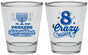 Personalized Hanukkah Shot Glasses - Eight Crazy Nights | 270010