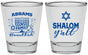 Personalized Hanukkah Shot Glasses - Shalom | 270014