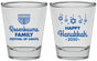 Personalized Hanukkah Shot Glasses - Menorah | 270016