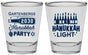 Personalized Hanukkah Shot Glasses - Menorah | 270027