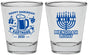 Personalized Hanukkah Shot Glasses - Menorah | 270028