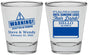 Personalized Wedding Shot Glasses - Hello My Name Is | 280