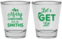 Personalized Christmas Shot Glasses - Lets Get Lit | 280001
