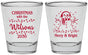 Personalized Christmas Shot Glasses - Snowman | 280002