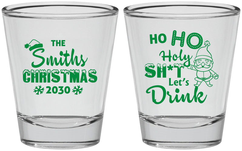 Personalized Christmas Shot Glasses - Elf | 280009