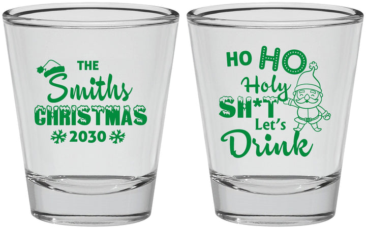 Personalized Christmas Shot Glasses - Elf | 280009