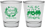 Personalized Christmas Shot Glasses - Til The Season | 280019