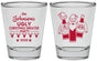 Personalized Christmas Shot Glasses - Ugly Sweater | 280022