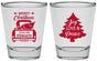Personalized Christmas Shot Glasses - Christmas Tree | 280026