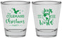 Personalized Christmas Shot Glasses - Joy To The World | 280045