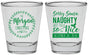 Personalized Christmas Shot Glasses - Naughty Or Nice | 280047