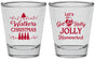 Personalized Christmas Shot Glasses - Let Is Snow | 280050