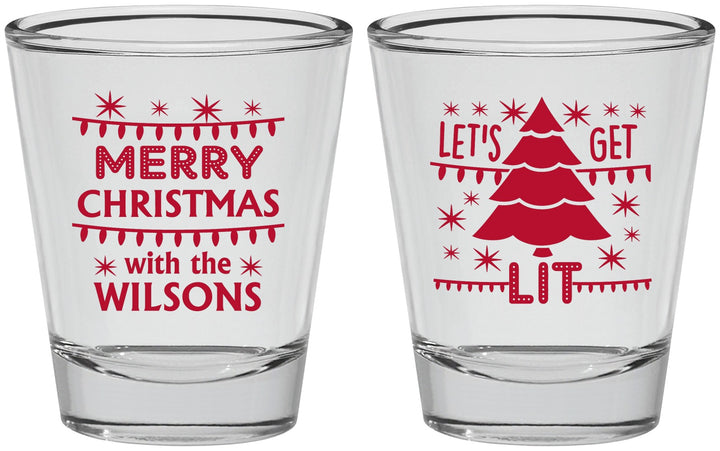 Personalized Christmas Shot Glasses - Nutcracker | 280052