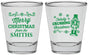 Personalized Christmas Shot Glasses - Snowflakes | 280053