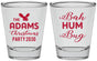 Personalized Christmas Shot Glasses - Bah Hum Bug | 280058