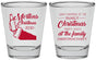Personalized Christmas Shot Glasses - Santa Claus | 280060
