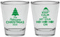 Personalized Christmas Shot Glasses - Ho Ho Ho | 280061