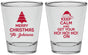 Personalized Christmas Shot Glasses - Ho Ho Ho | 280076
