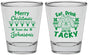 Personalized Christmas Shot Glasses - Eat Drink Tacky | 280081