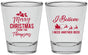 Personalized Christmas Shot Glasses - Santa Claus | 280086