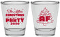 Personalized Christmas Shot Glasses - Lit Af | 280090