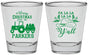 Personalized Christmas Shot Glasses - Country | 280097
