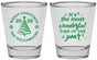 Personalized Christmas Shot Glasses - Wonderful Time For A Beer | 280099