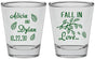 Personalized Wedding Shot Glasses - Fall In Love | 283