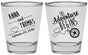 Personalized Wedding Shot Glasses - The Adventure Begins | 284