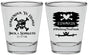 Personalized Wedding Shot Glasses - Pirate | 286