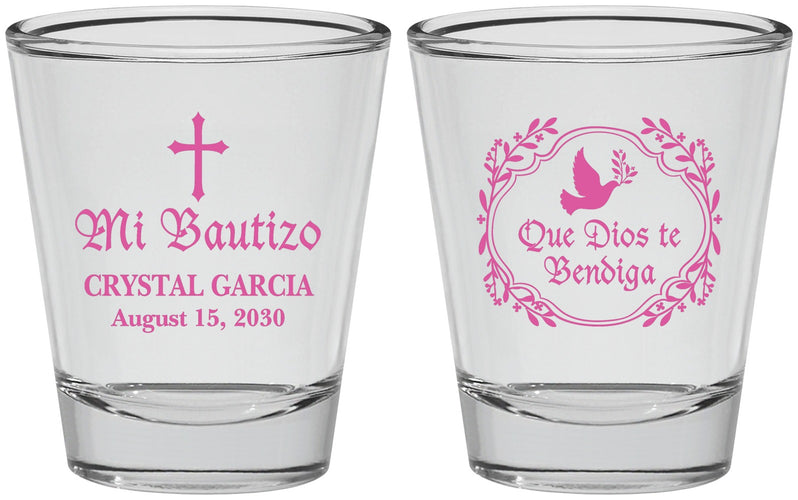 Personalized Baptism Shot Glasses - Mi Bautizo | 290000