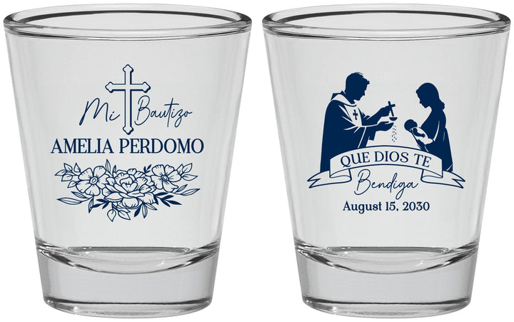 Personalized Baptism Shot Glasses - Mi Bautizo | 290001