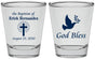 Personalized Baptism Shot Glasses - God Bless | 290005