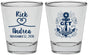 Personalized Wedding Shot Glasses - Lets Get Nauti | 292