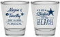 Personalized Wedding Shot Glasses - Started On The Beach | 295