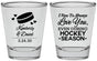 Personalized Wedding Shot Glasses - Hockey | 300