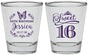 Personalized 16th Birthday Shot Glasses - Butterfly | 300005