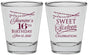 Personalized 16th Birthday Shot Glasses - String Lights | 300009