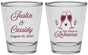 Personalized Rehearsal Dinner Shot Glasses - Eat Drink Rehearse | 30001