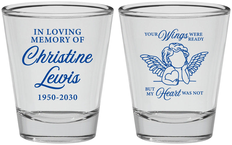 Personalized Memorial Shot Glasses - In Loving Memory | 310000