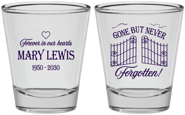 Personalized Memorial Shot Glasses - Gone But Never Forgotten | 310001