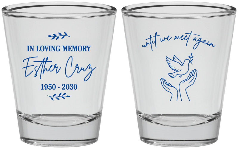 Personalized Memorial Shot Glasses - In Loving Memory | 310004