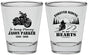 Personalized Memorial Shot Glasses - Riding In Our Hearts | 310014